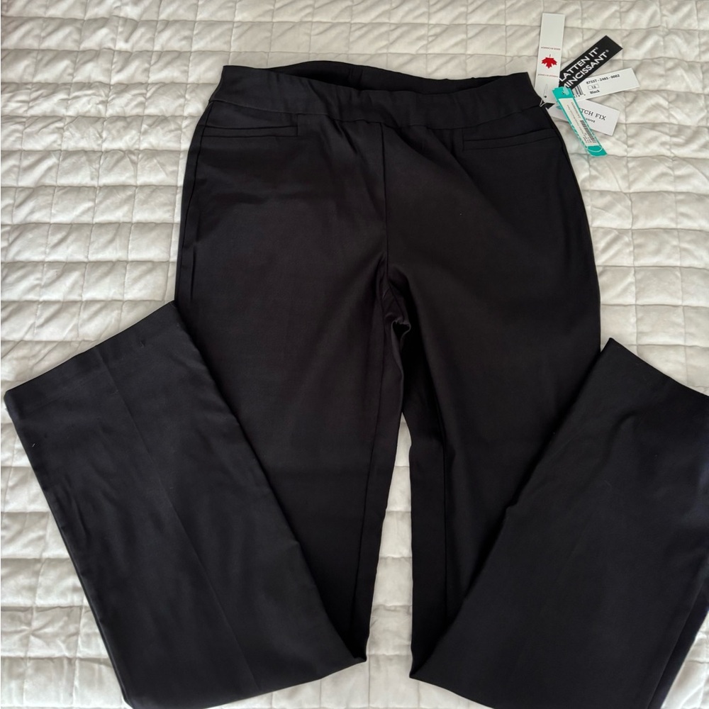 Tribal Black Slim Fit Pants